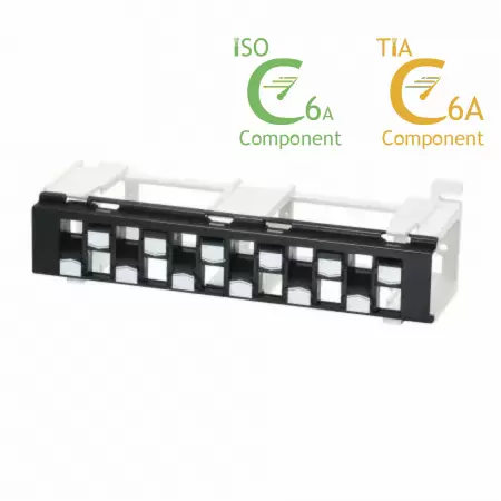 3D-Staggered w/89D - Unshielded 3D-Staggered Snap-in Patch Panel (w/89D)